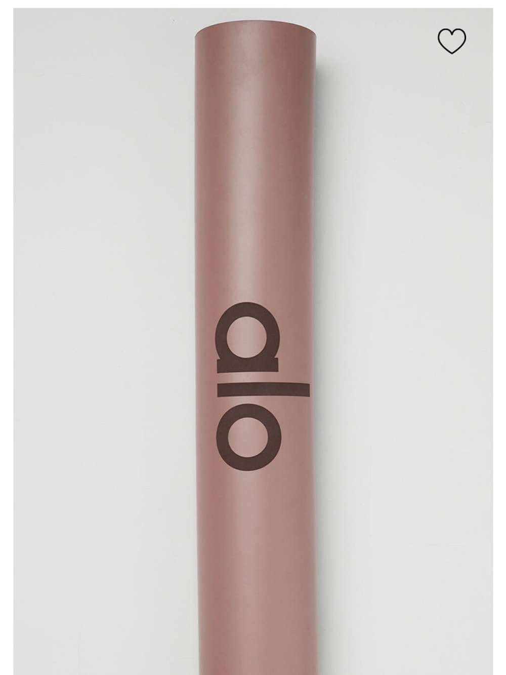ALO Yoga Warrior Mat in Dusty Rose